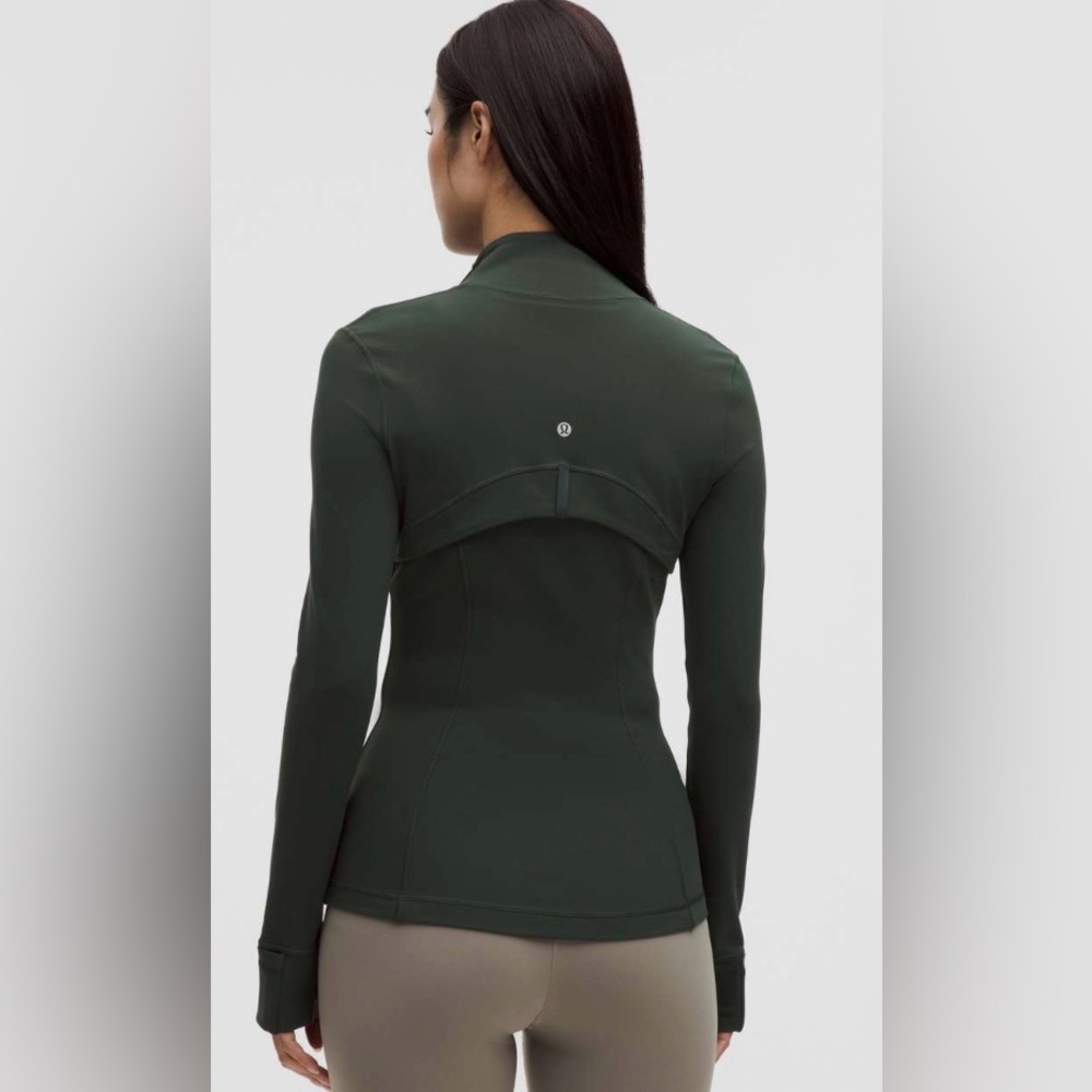 Lululemon SET NWT Define Jacket & Align Leggings Forest Green Size 10 - Picture 3 of 13